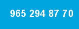 965 294 87 70 965 294 87 70